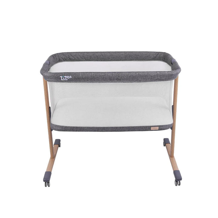 Tutti Bambini ZiZee Rocking Crib – Oak/ Charcoal