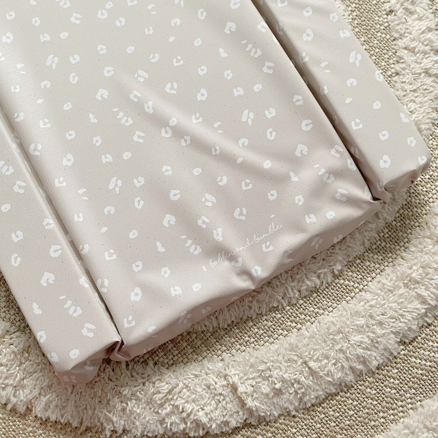 Bobbin & Bumble Standard Changing Mat - Sand Animal Print