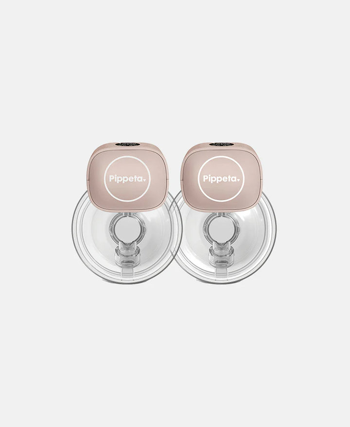 Pippeta LED Wearable Hands Free Breast Pump - 2 pack - Ash Rose