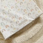 Bobbin & Bumble Anti-Roll Wedge Changing Mat – Abstract Rainbow