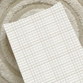 Bobbin & Bumble Anti-Roll Wedge Changing Mat - Beige Cream Gingham