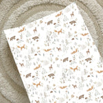 Bobbin & Bumble Anti-Roll Wedge Changing Mat – Woodland Animals