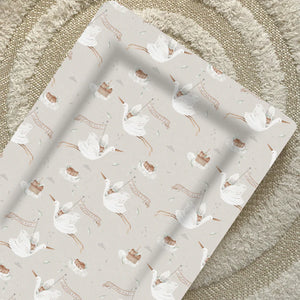 Bobbin & Bumble Standard Changing Mat - Welcome Baby Unisex Print