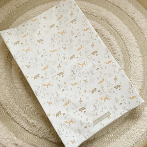 Bobbin & Bumble Anti-Roll Wedge Changing Mat – Woodland Animals