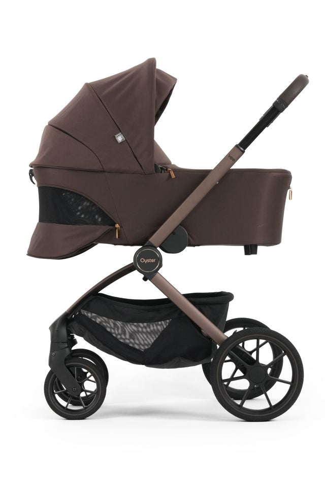 Oyster Vee Stroller Bundle - Chocolate