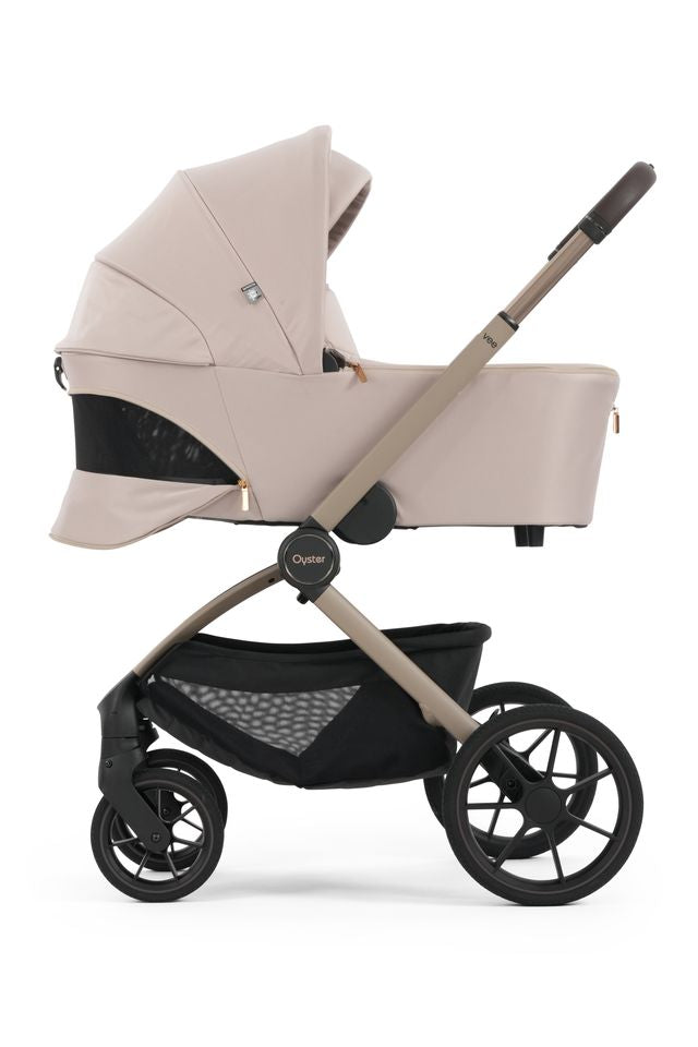 Oyster Vee Stroller Bundle - Vanilla