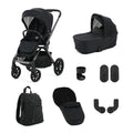 Oyster Vee Stroller Bundle - Liquorice
