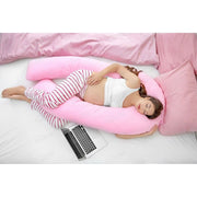 12 Ft Maternity Pillow And Case - Pink
