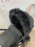 Universal Hood Fur - Black