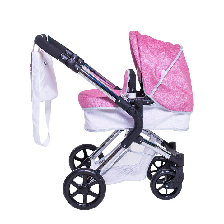 Roma Stephanie Single Dolls Pram - Sparkle 3+ years 78cm