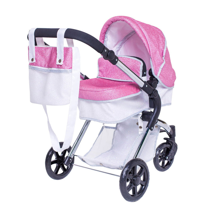 Roma Stephanie Single Dolls Pram - Sparkle 3+ years 78cm