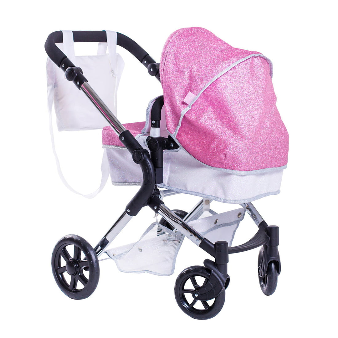 Roma Stephanie Single Dolls Pram - Sparkle 3+ years 78cm