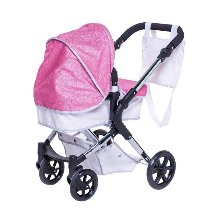 Roma Stephanie Single Dolls Pram - Sparkle 3+ years 78cm