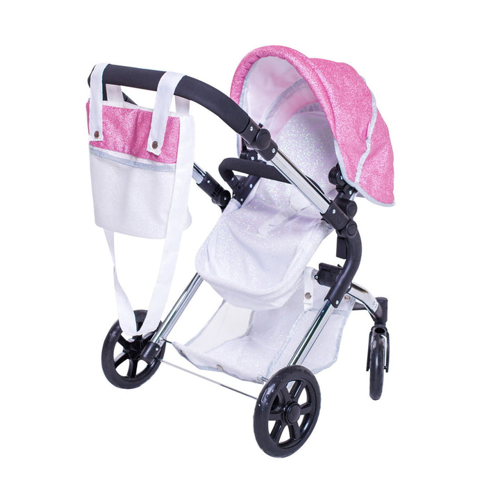 Roma Stephanie Single Dolls Pram - Sparkle 3+ years 78cm