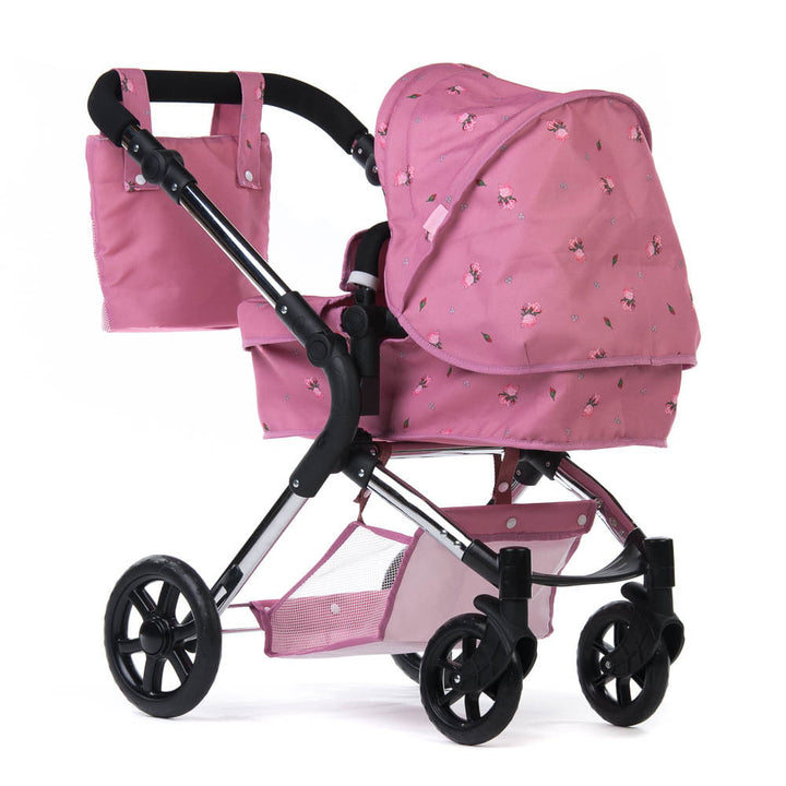 Roma Darcie Single Dolls Pram - Pink 3+ years 78cm