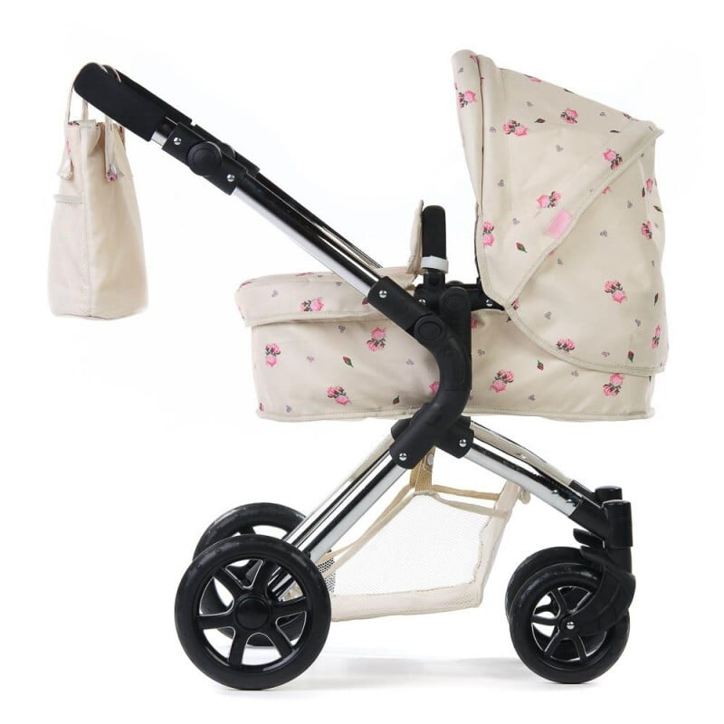 Roma Darcie Single Dolls Pram - Cream 3+ years 78cm