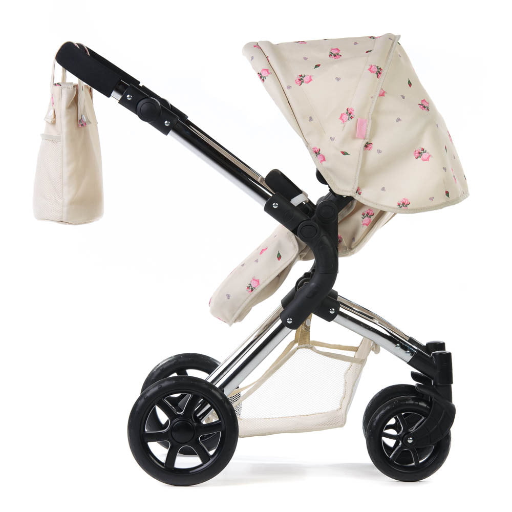 Roma Darcie Single Dolls Pram - Cream 3+ years 78cm