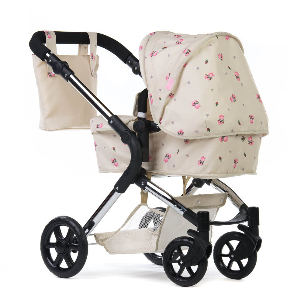 Roma Darcie Single Dolls Pram - Cream 3+ years 78cm