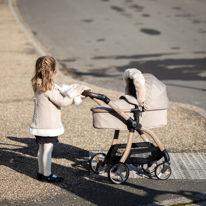 egg Dolls Pram Fur Accessory Pack - Feather