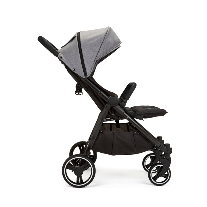 Ickle Bubba Venus Prime Double Stroller - Space Grey/Black