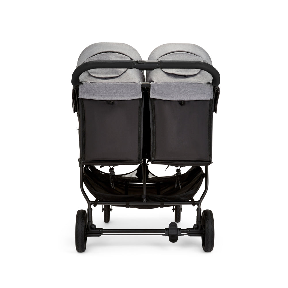 Ickle Bubba Venus Prime Twin Double Stroller Including Carrycot - Space Grey