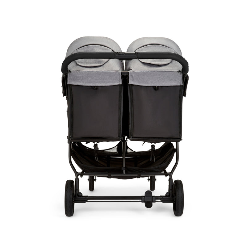 Ickle Bubba Venus Prime Twin Double Stroller Including Carrycot - Space Grey