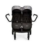 Ickle Bubba Venus Max Double Stroller - Space Grey/Black