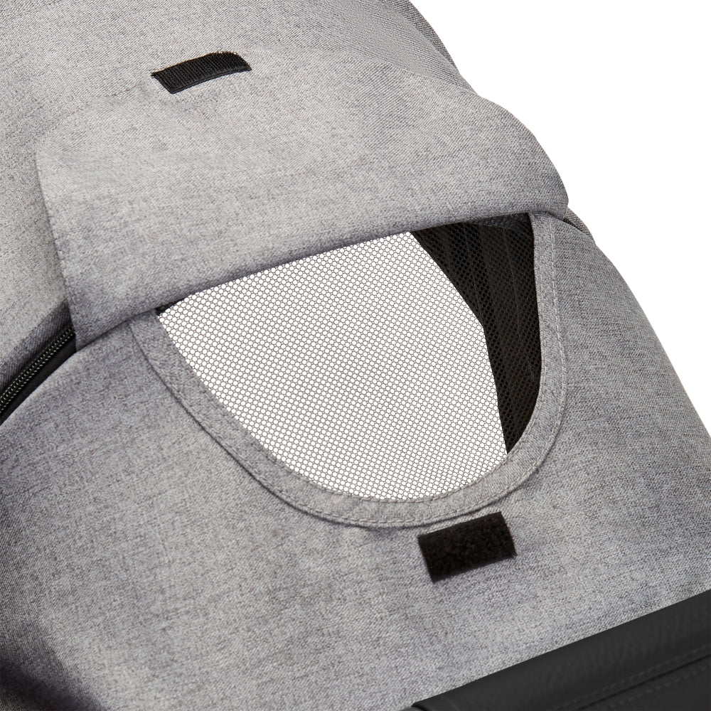 Ickle Bubba Venus Prime Twin Double Stroller Including Carrycot - Space Grey
