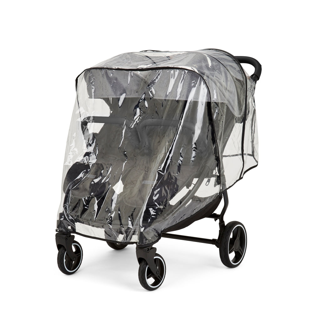 Ickle Bubba Venus Prime Twin Double Stroller Including Carrycot - Space Grey