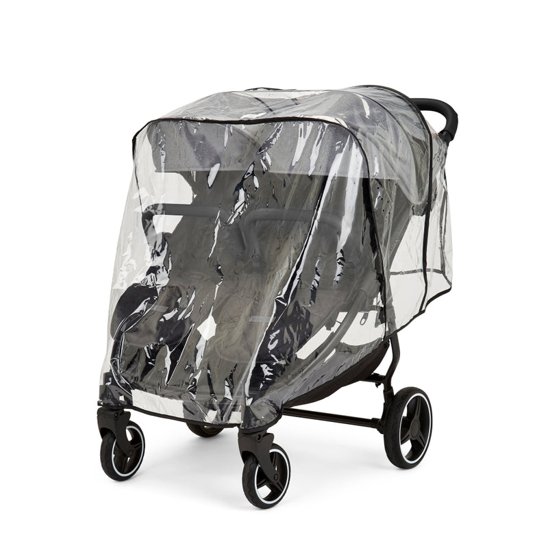 Ickle Bubba Venus Prime Twin Double Stroller Including Carrycot - Space Grey