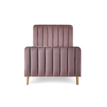 Obaby Gatsby Velvet Single Bed - Pink