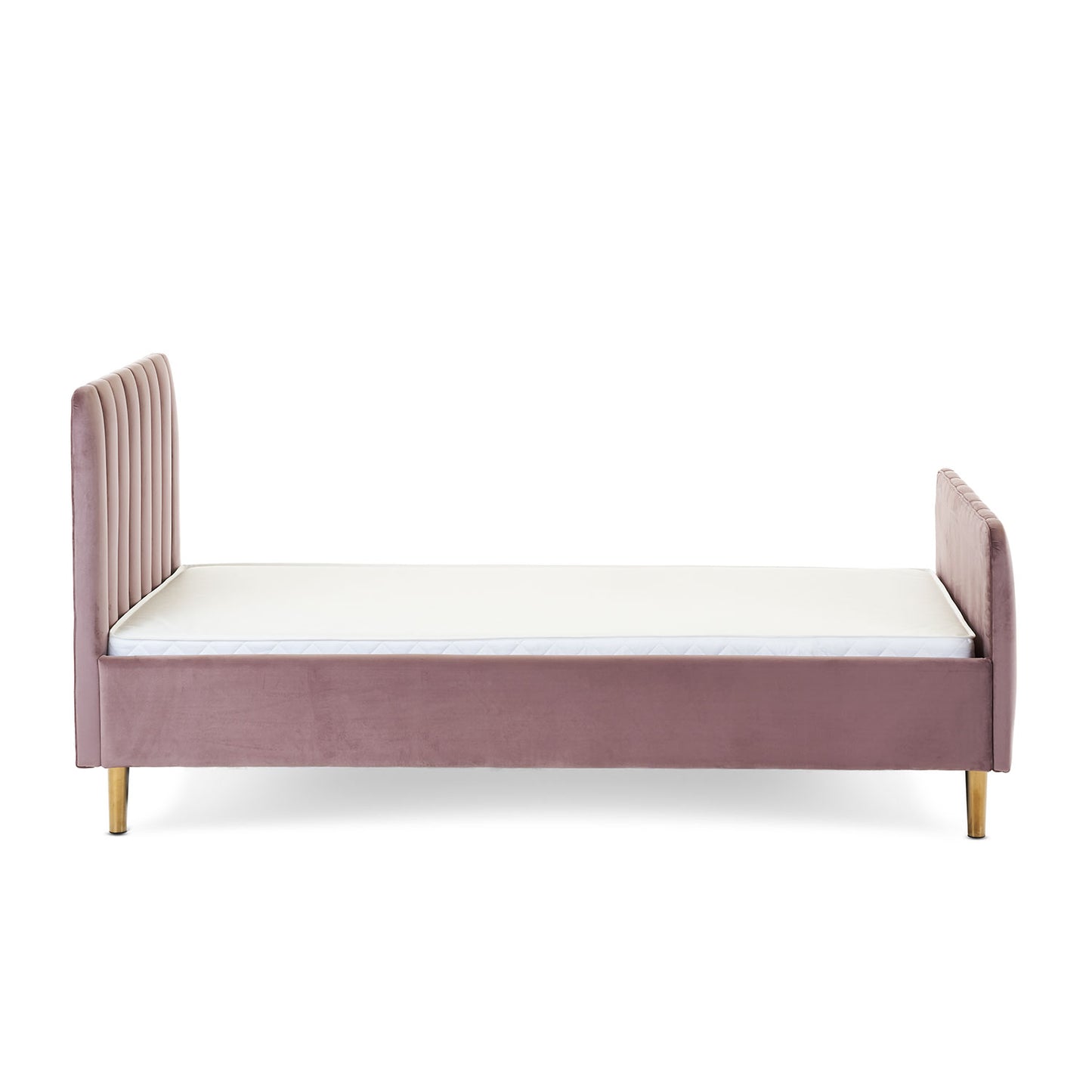 Obaby Gatsby Velvet Toddler Bed - Pink