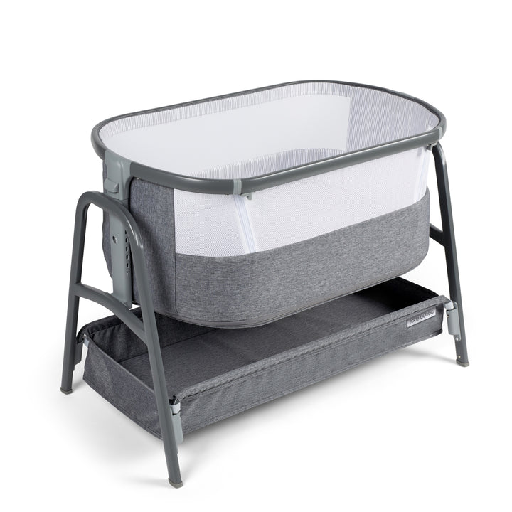 Ickle Bubba Bubba&Me Bedside Crib - Grey