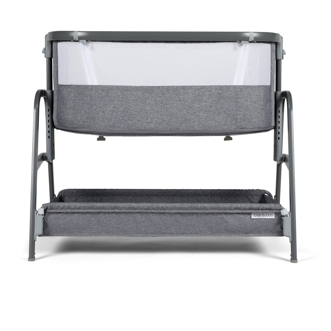 Ickle Bubba Bubba&Me Bedside Crib - Grey