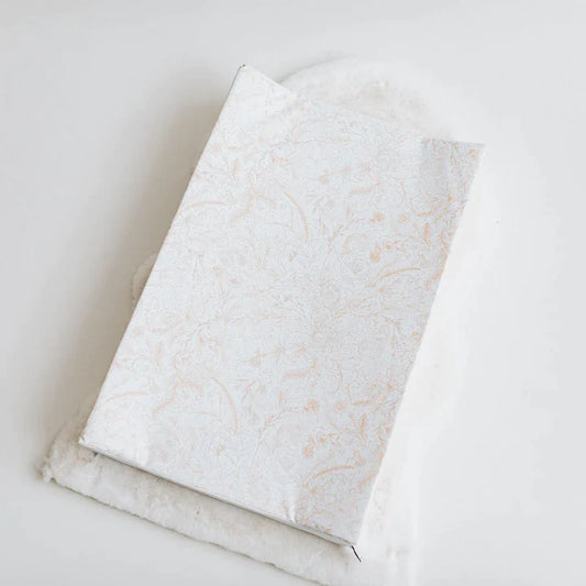 Gilded Bird Wedge Changing Mat - Liberty Lines - Gold