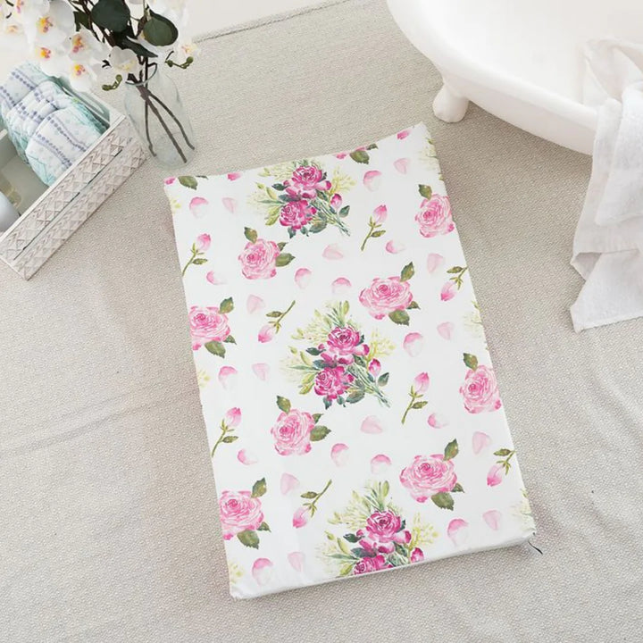 Gilded Bird Pink Roses Wedge Mat