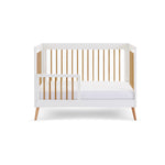 Obaby Maya Mini Cot Bed - White/Natural