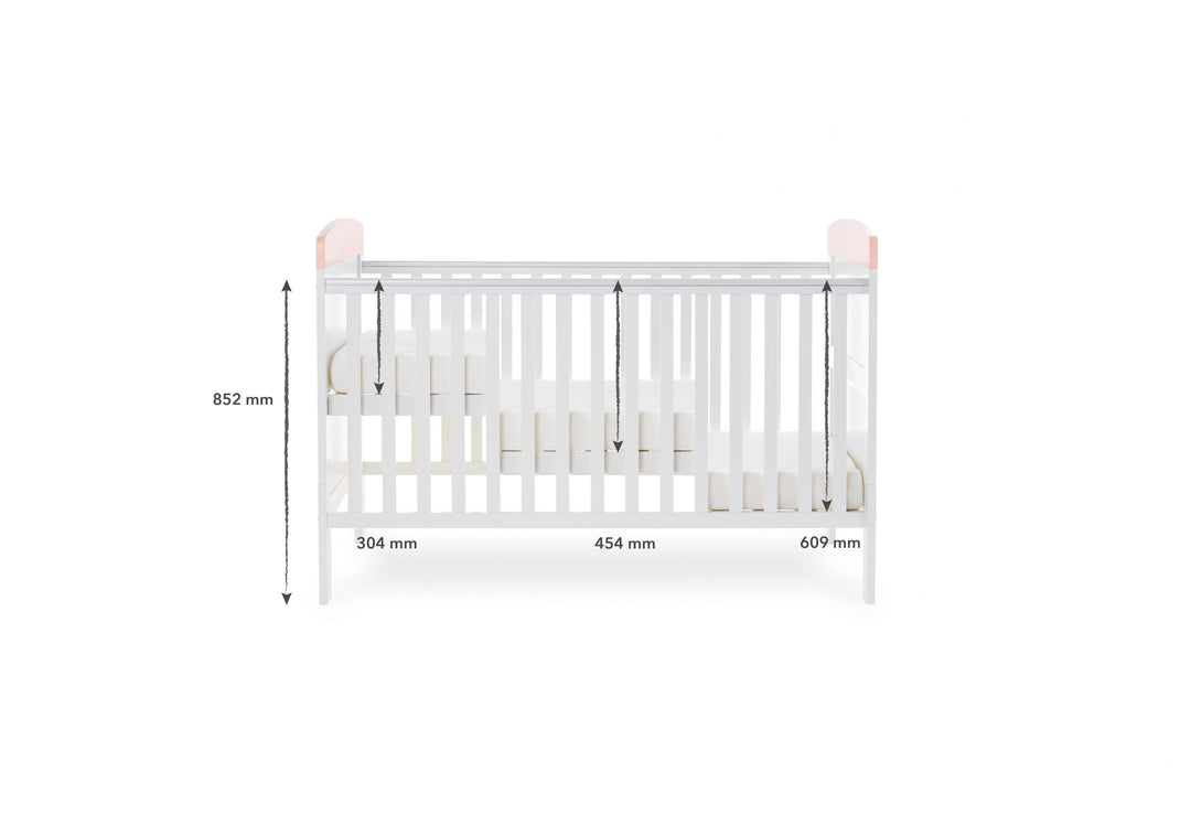 Obaby Grace Inspire Cot Bed – Guess How Much I Love You – I Can Hop