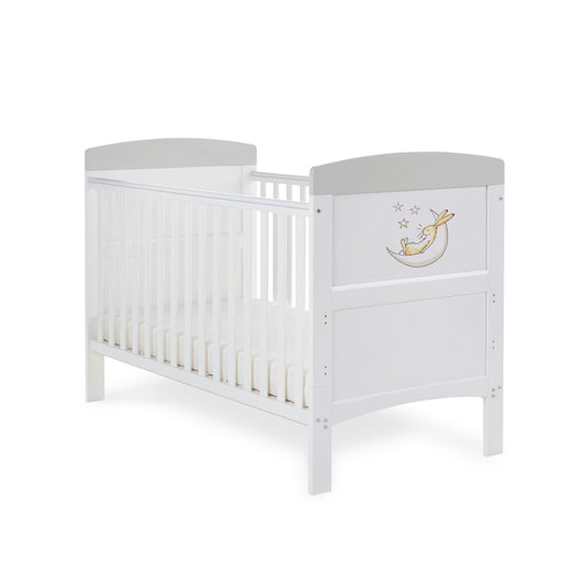 Obaby Grace Inspire Cot Bed – Guess How Much I Love You – To the Moon and Back