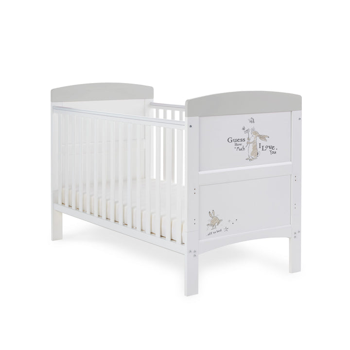 Obaby Grace Inspire Cot Bed – Guess How Much I Love You – Scribble