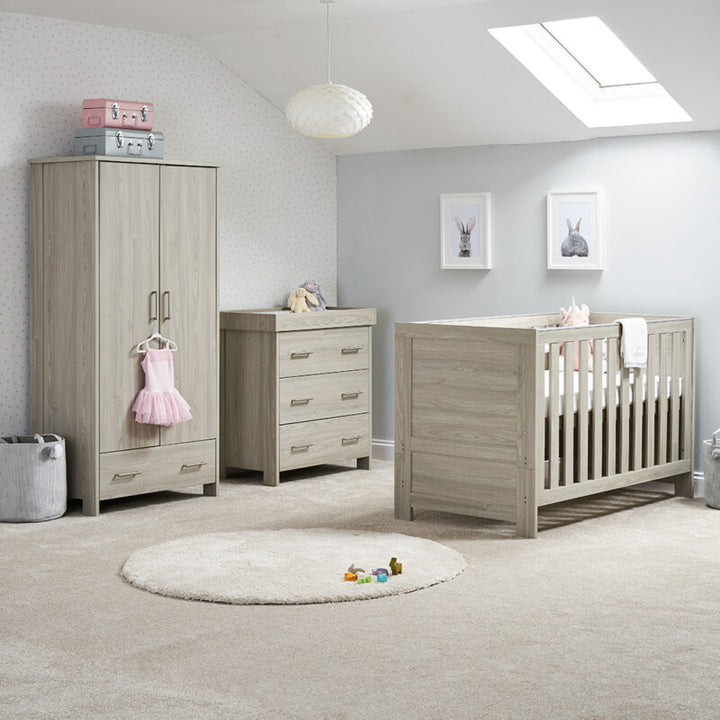 Nika 3 Piece Room Set - Grey Wash