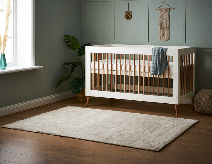 Obaby Maya 3 Piece Room Set - White With Natural