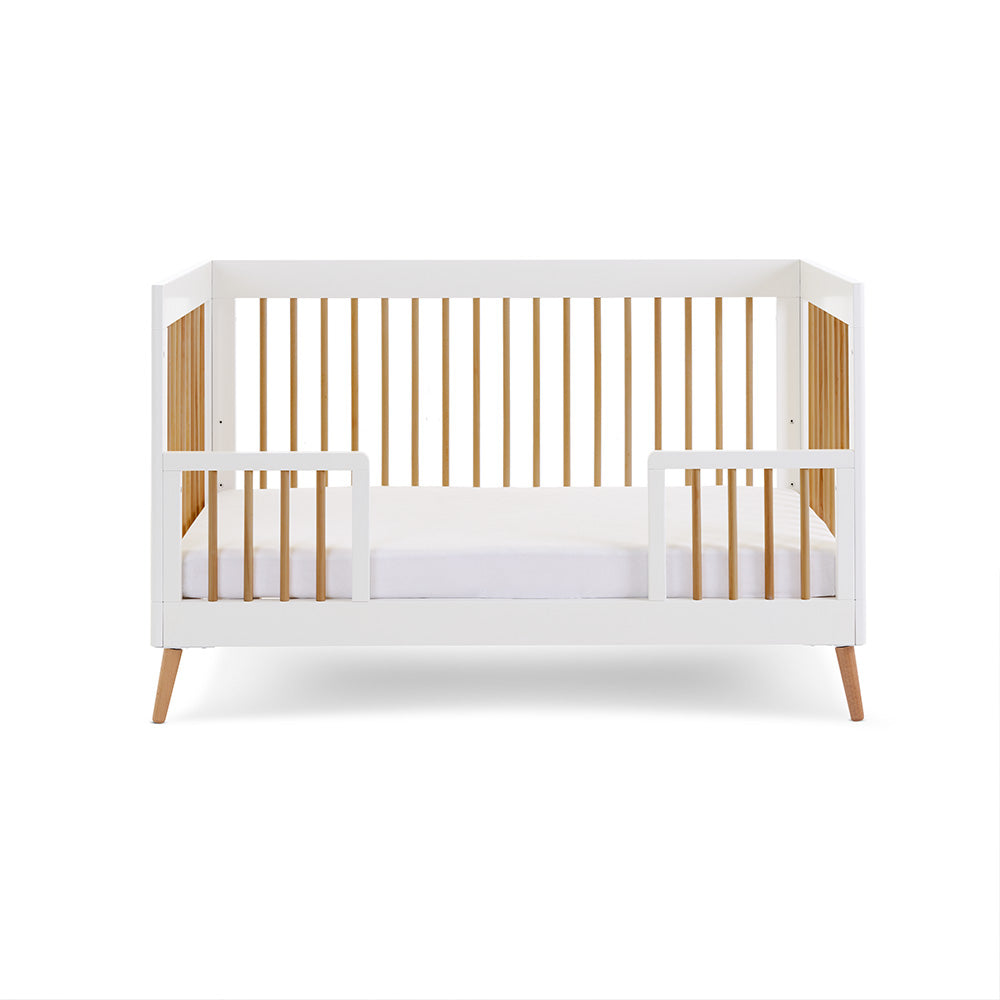 Obaby Maya 3 Piece Room Set - White With Natural