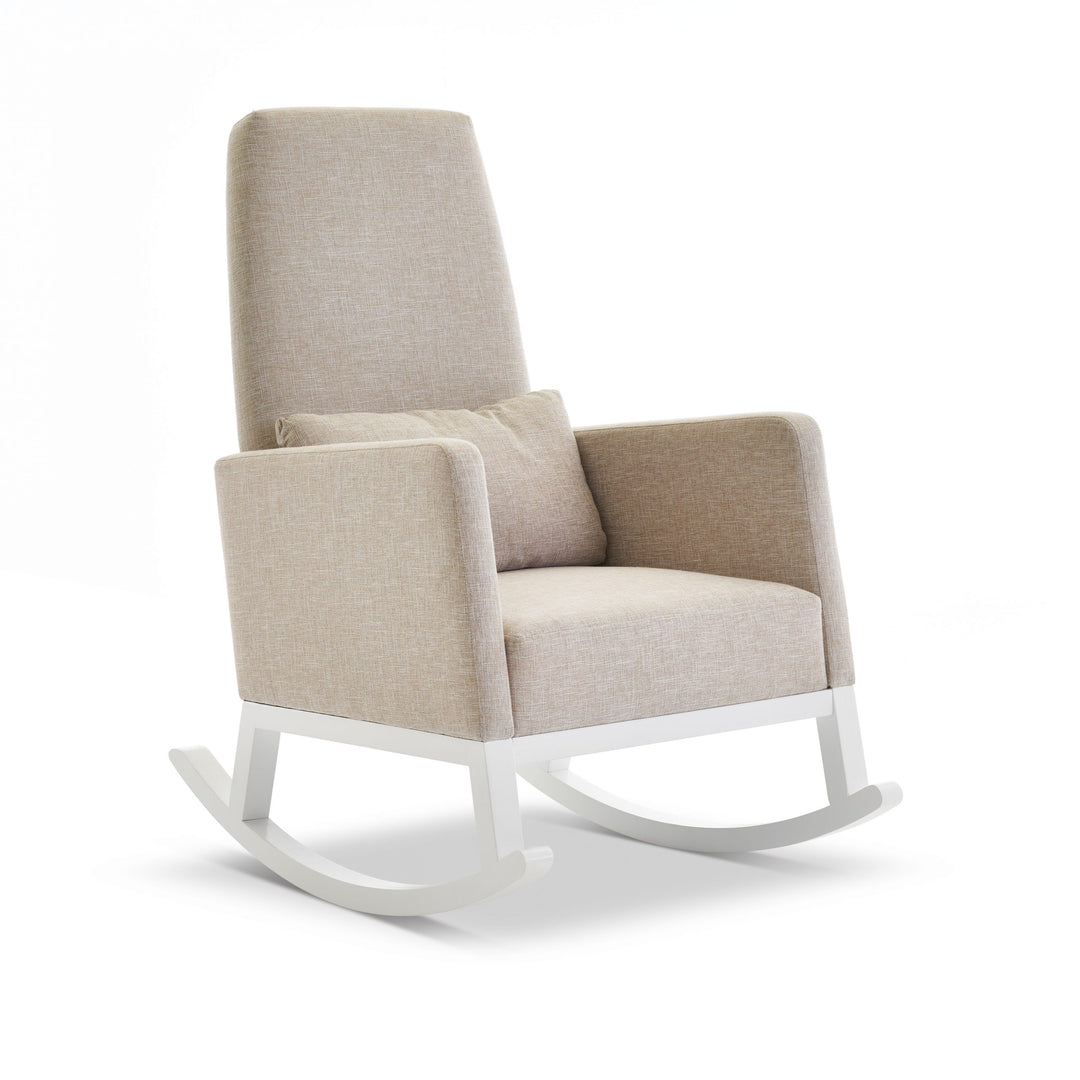 Obaby High Back Rocking Chair - Oatmeal