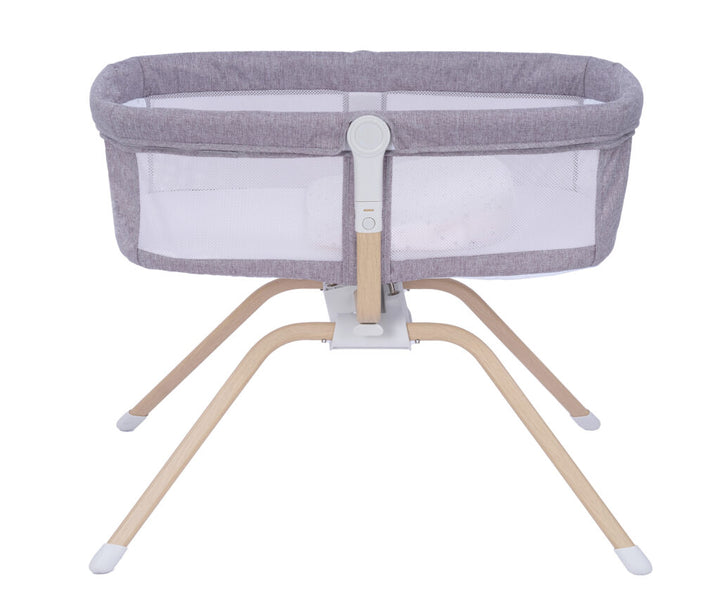 Babymore Air Motion Gliding Crib - Slate