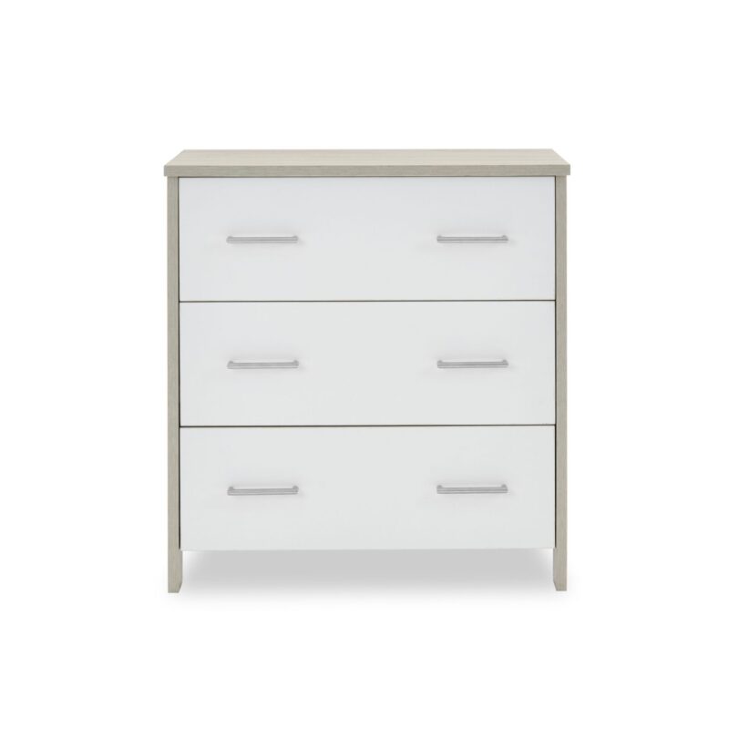 Obaby Nika 2 Piece Room Set - Grey Wash & White