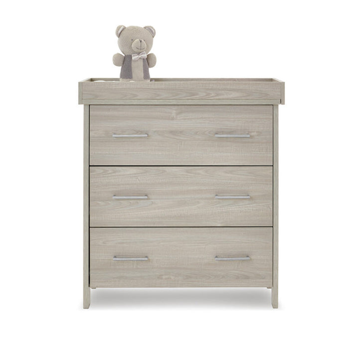 Obaby Nika 3 Piece Room Set - Grey Wash