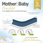 Mother&Baby First Gold Anti-Allergy Foam Cot bed Mattress 140 x 70cm