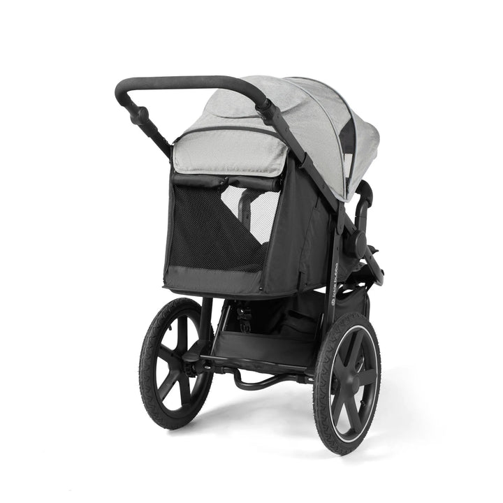 Ickle Bubba Venus Max Jogger Travel System with i-Size Car Seat & ISOFIX Base - Grey