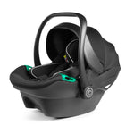 Ickle Bubba Stomp Luxe 12 Piece Cirrus Travel System + Isofix Base - Charcoal Grey/Black/Black